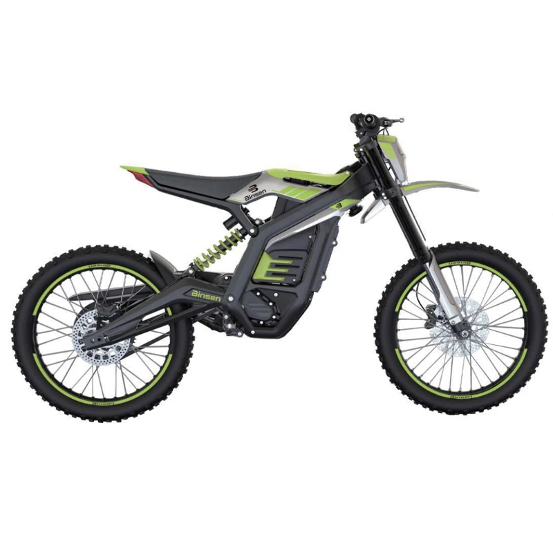Eco-friendly Electric motorcycle with Lithium Battery 72V30AH Adult Electric Motorcycle Binsen EX2