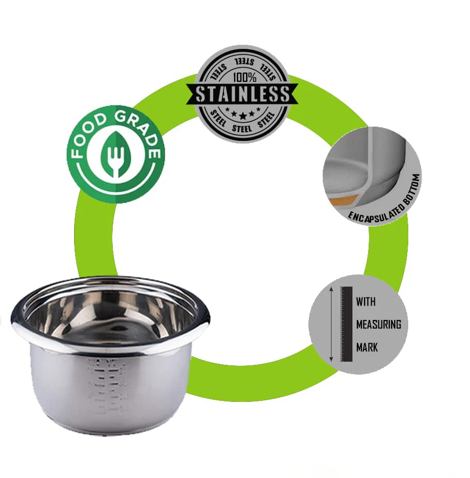 Cylinder Rice Cooker Joint Body Stainless Steel Outer Shell 1.8L 2.8L Skd Ckd Electric Rice Cooker Nepal Bangladesh