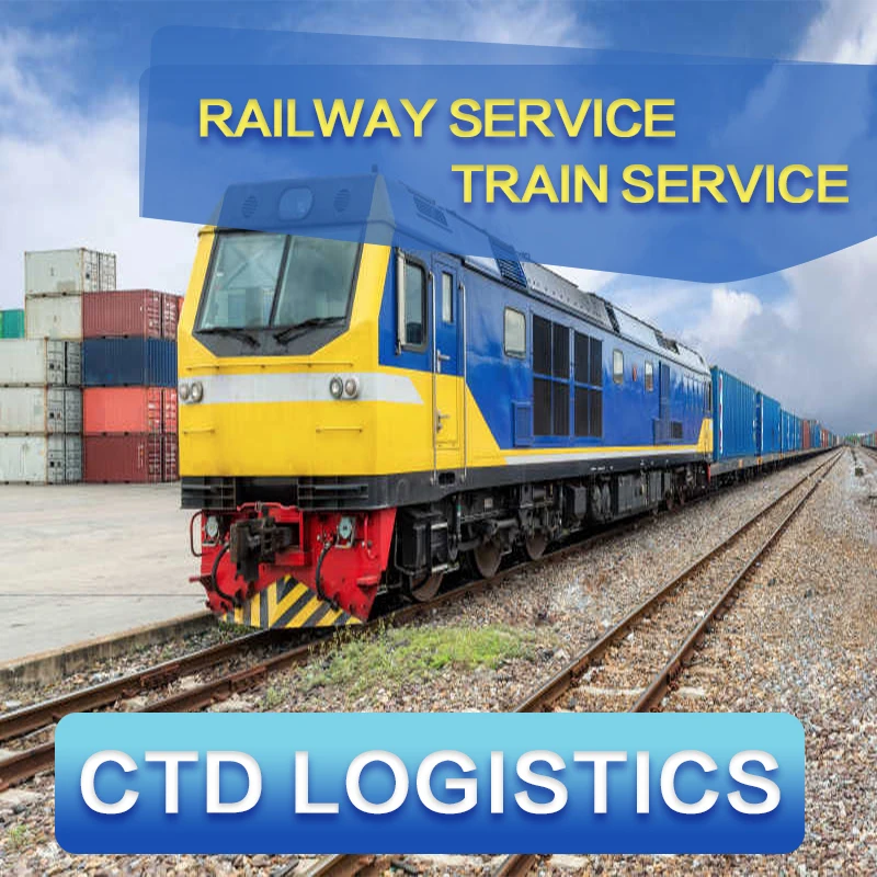 China Railway Shipping Freight Forwarder 20GP/40GP/40HQ FCL LCL Train Shipping To ashgabat/Turkmenistan Dushanbe/Tajikistan