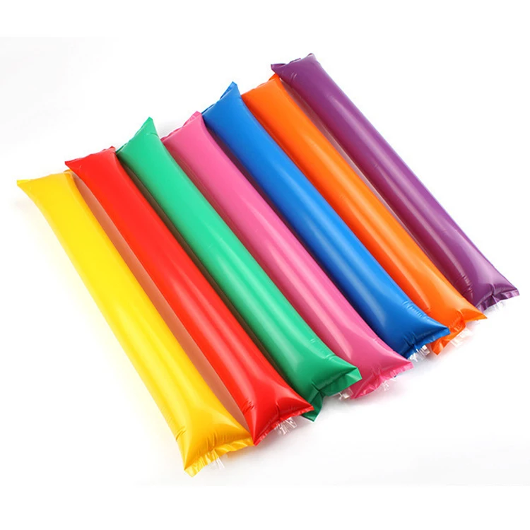 Factory Wholesale Plastic Festival Party Activity Atmosphere Competition Cheer Inflatable Stick