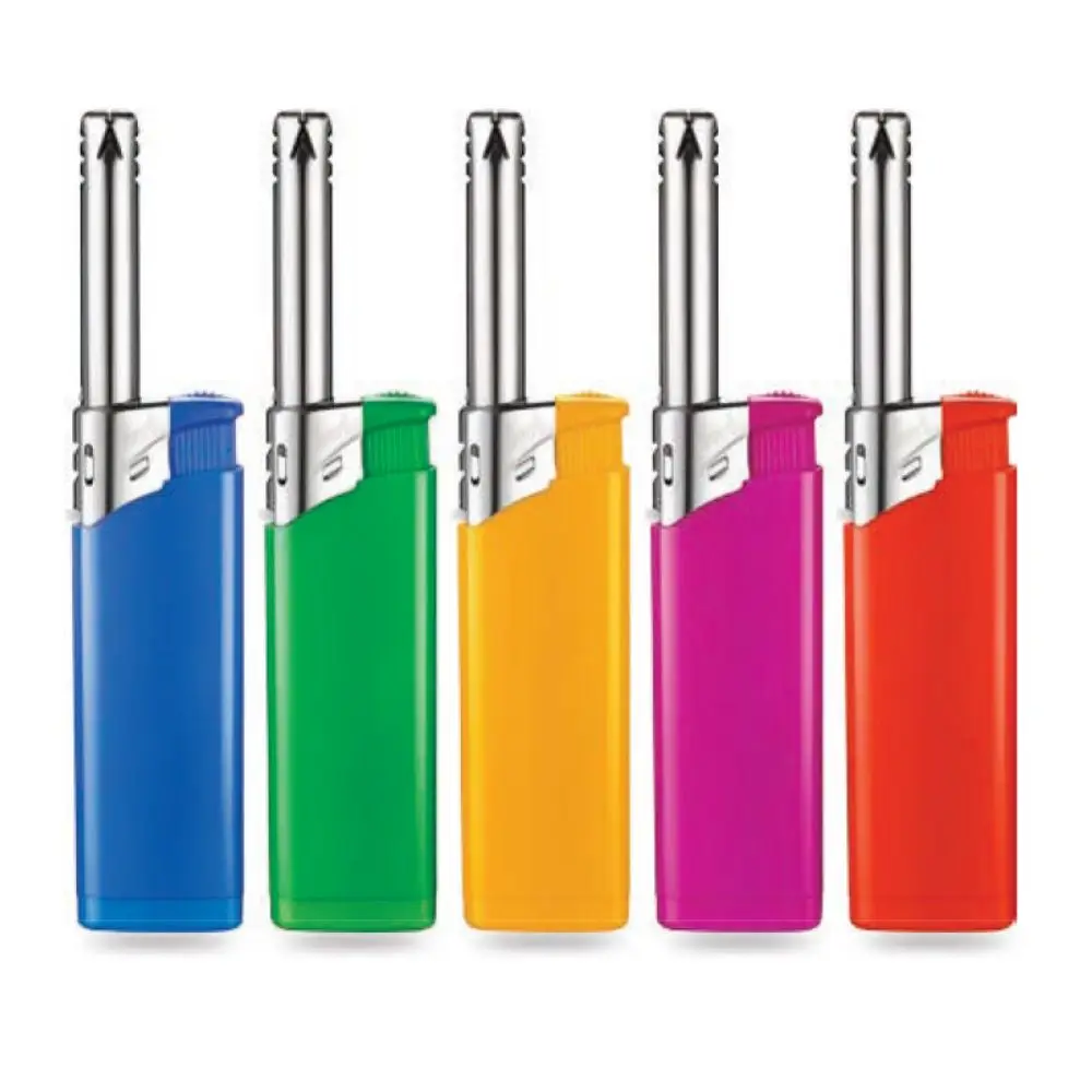 Lighter Wholesale Plastic  Gas Lighter Cigarettes Barbecue Lighter Electric Isqueiro