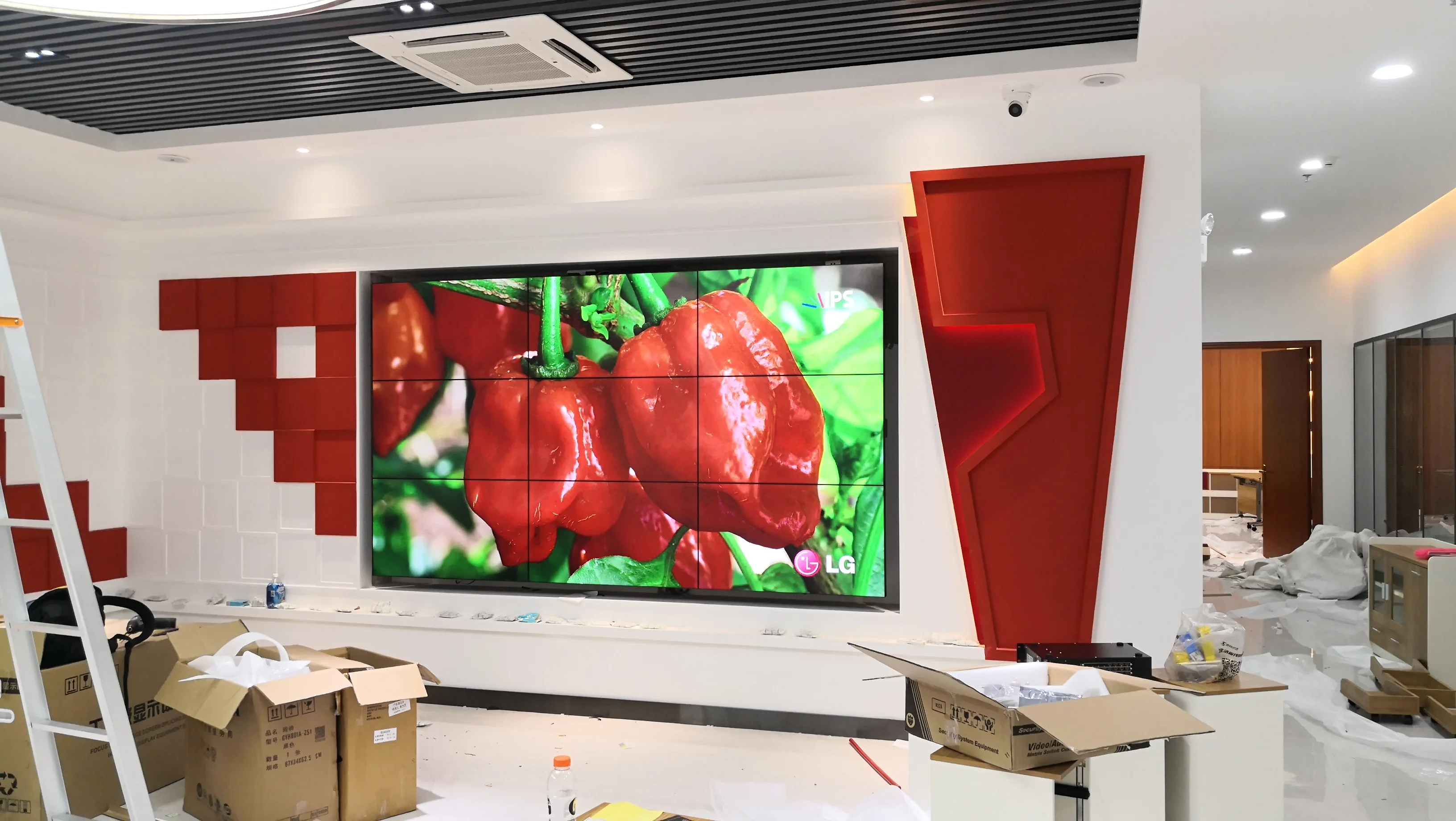 Hot Sale Indoor 46 49 55 Inch 2x2 4K LG Video Wall Panels 3x4 Frame CCTV System LCD Video Wall
