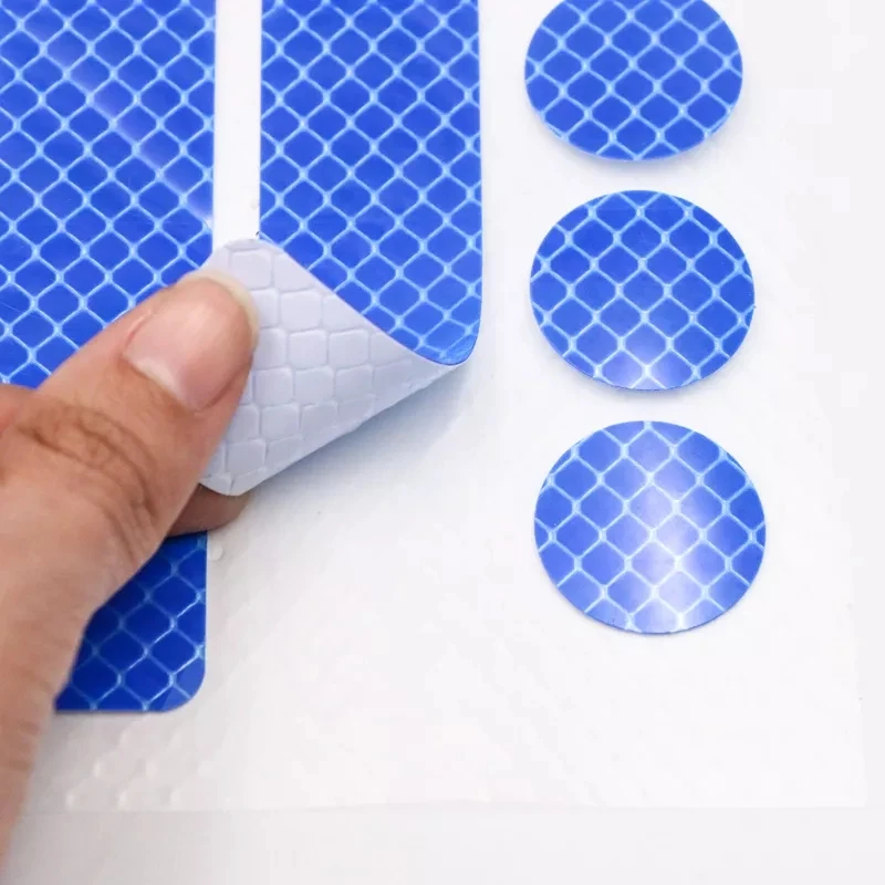 RIDERACE MTB Bike Fluorescent Reflective Sticker Cycling Wheel Rim Night Safety Warning Reflector Film Decal Bicycle Reflector