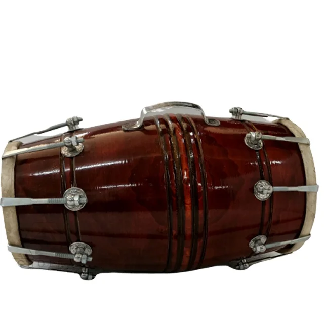 
Wooden Musical Dholak Instrument Drum Nuts & Bolt 