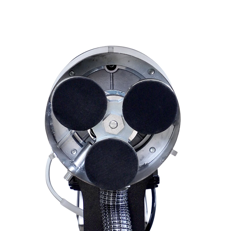 2.2KW concrete single phase sanding disk adjustable speed concrete grinder machine vacuum separators floor grinders