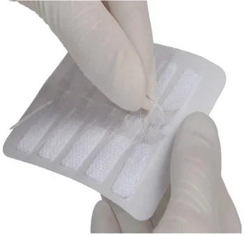 Waterproof local skin wound closure suture sterile strips for hospital use repair wound care skin closure sterile strip