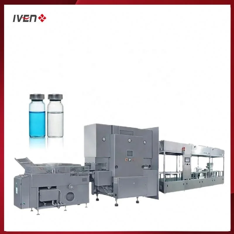 Vial Production Line Vial Liquid/Powder Filling Stoppering And Capping Device