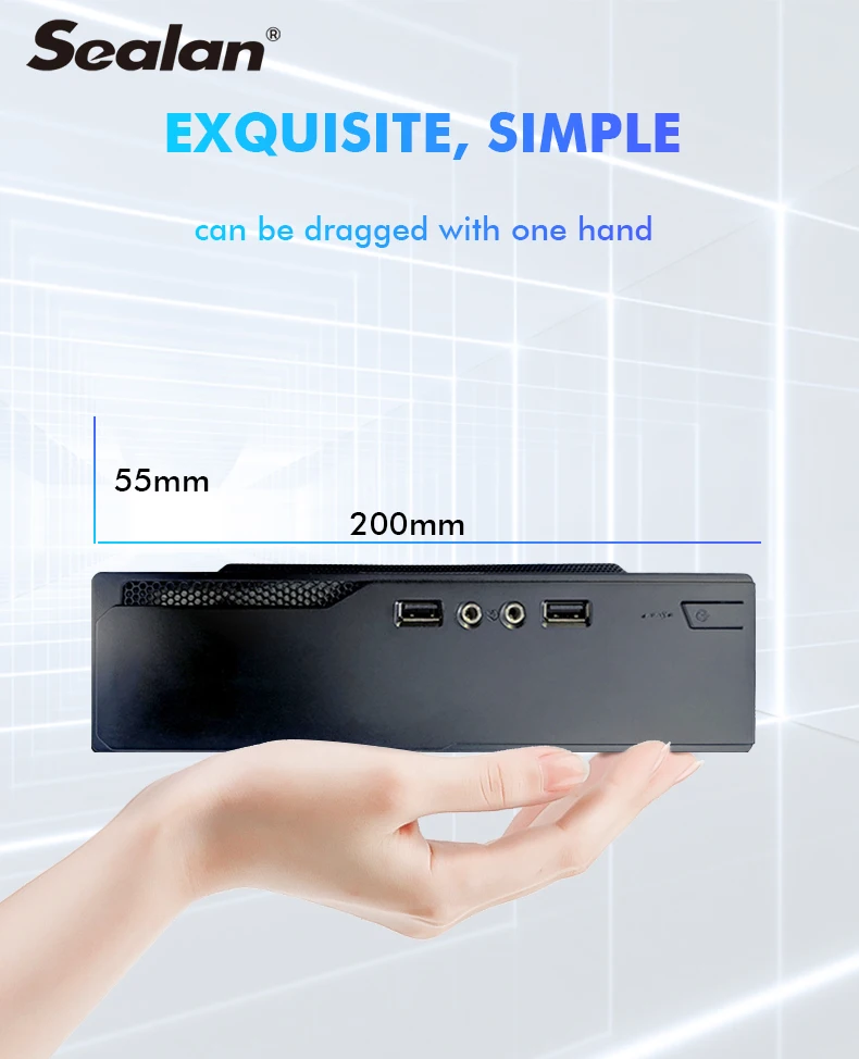 
ready to ship CPU core i3 3rd gen ram 4g ssd 128gb desktop computer mini pc cheap mini desktop pc cheap factory directly 