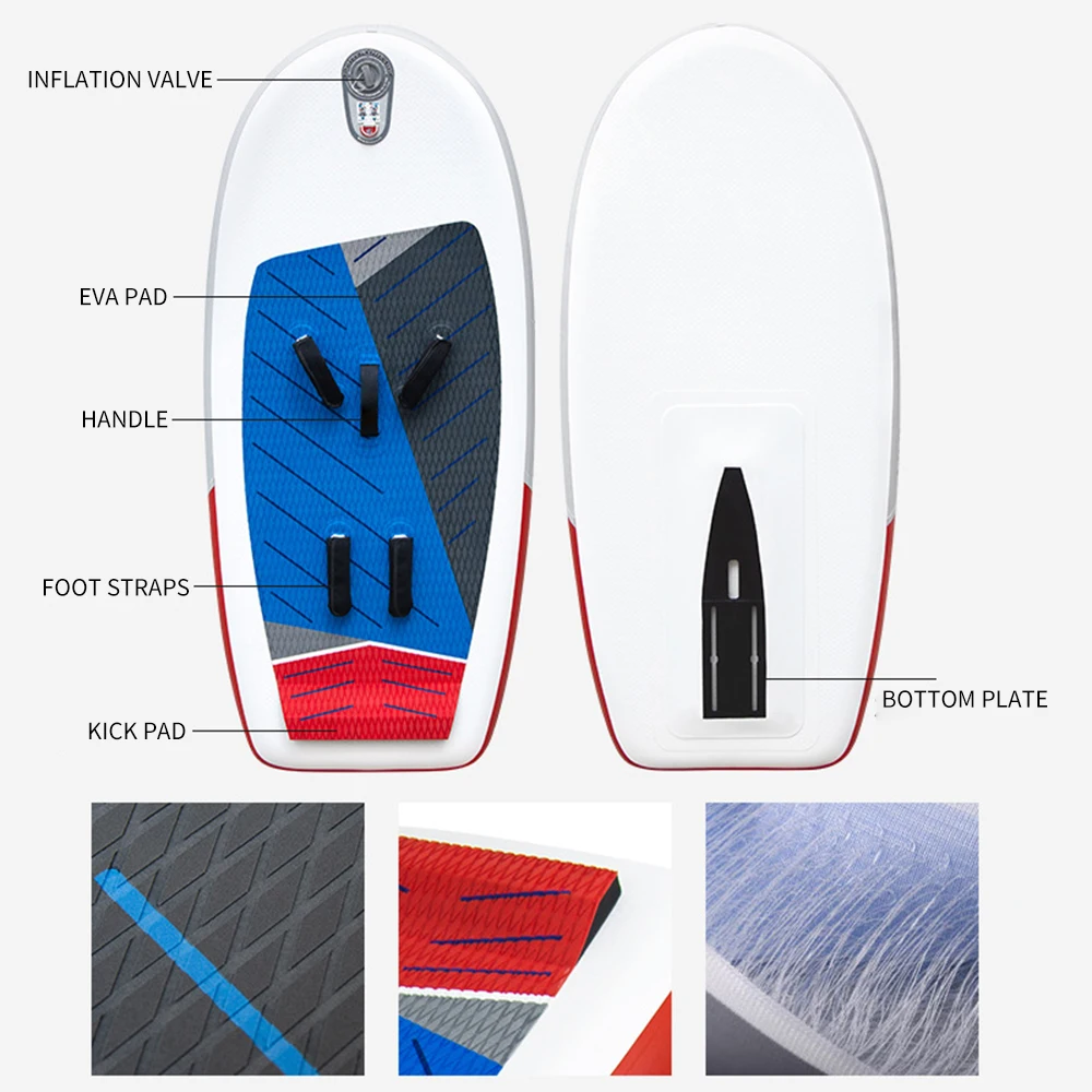 In Stock Wingfoil Board Set Hydrofoil Inflatable Surfboard Wing Foil Board With Wing Sail