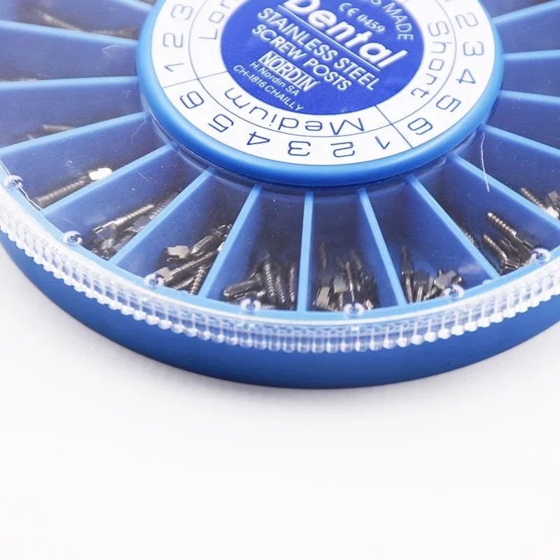 25 лет от китайского производителя стоматологический винтовой стержень ALS заправка титанового позолоченного стержня