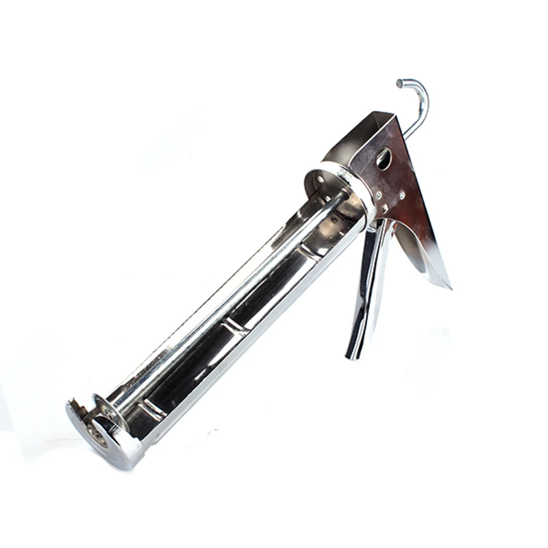 Cylinder type caulking glue silicone sealant skeleton caulking gun aluminum alloy