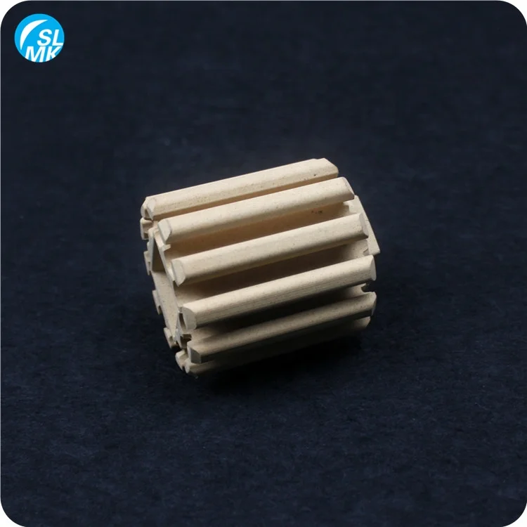 refractory machine parts cordierite ceramic bobbin heater insulators