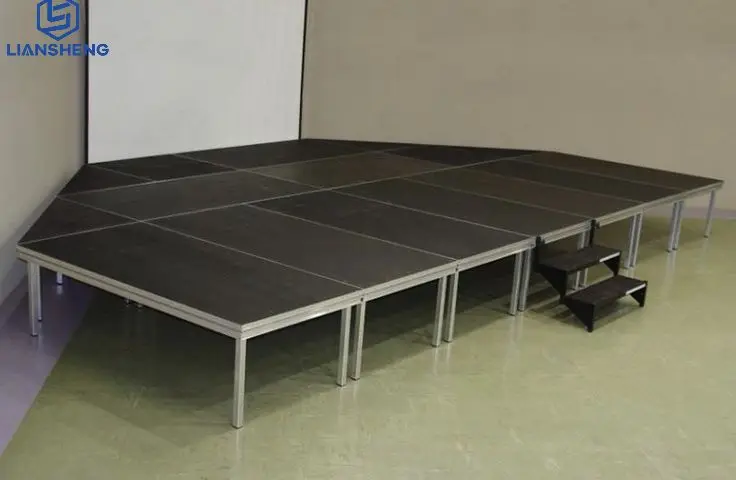 High Quality New Design Outdoor Aluminum Event Stage Staging Concert Church Runway Stage Platform