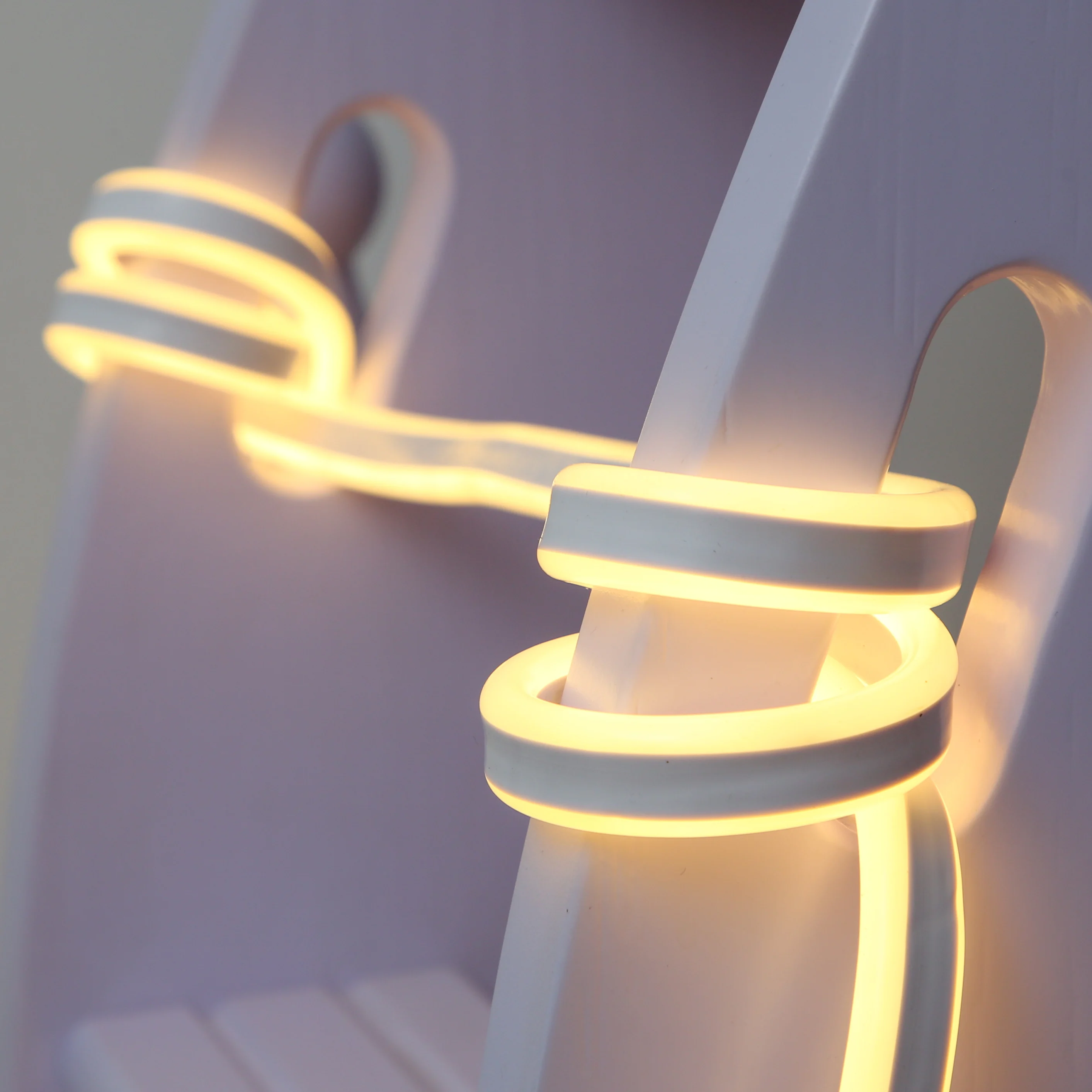 Addressable pixel RGB LED Neon rope Light with chasing effet for Outdoor Project using