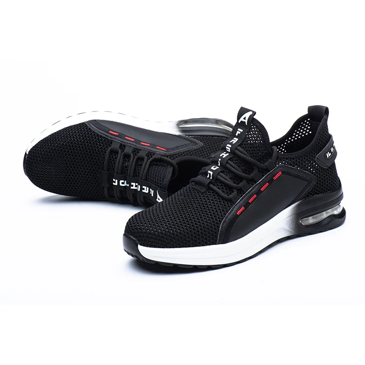 New Arrival Sports Lightweight Safety Sport Shoes Jogger Sports Fly Weaving Safety Shoes EVA Unisex Summer Shoes