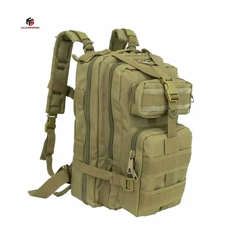 600D Oxford Molle Tactical Backpack Hiking 30L Capacity Daypacks for Camping Travel Outdoor Sports