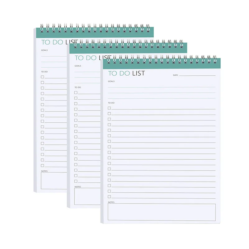Bview Art 60 Tear-Off Pages To Do List Notepad Daily Planner Notepad For Work Personal