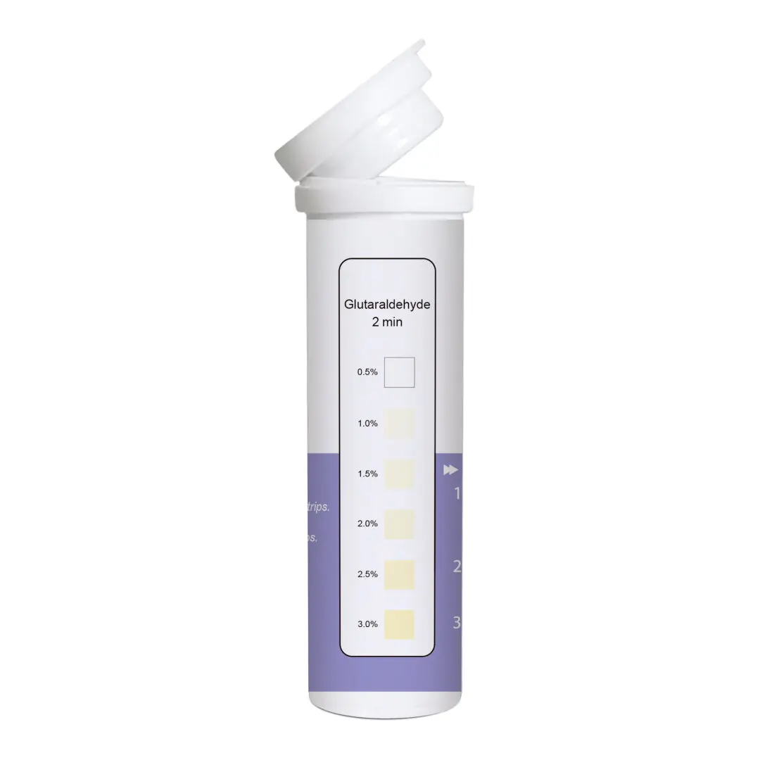 Customized Package 50 & 100 Counts Glutaraldehyde Water Test Strips