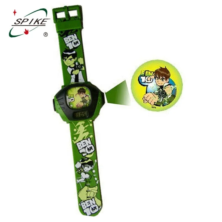 Cartoon projection watch for kid
