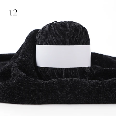 wholesale polyester chenille yarn for hand knitting sweater blanket baby