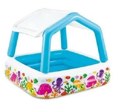 5 футов x 48 дюймов надувной детский бассейн с навесом надувной бассейн OEM ODM