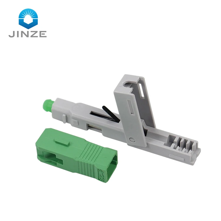 SC type APC or UPC optical fast connector