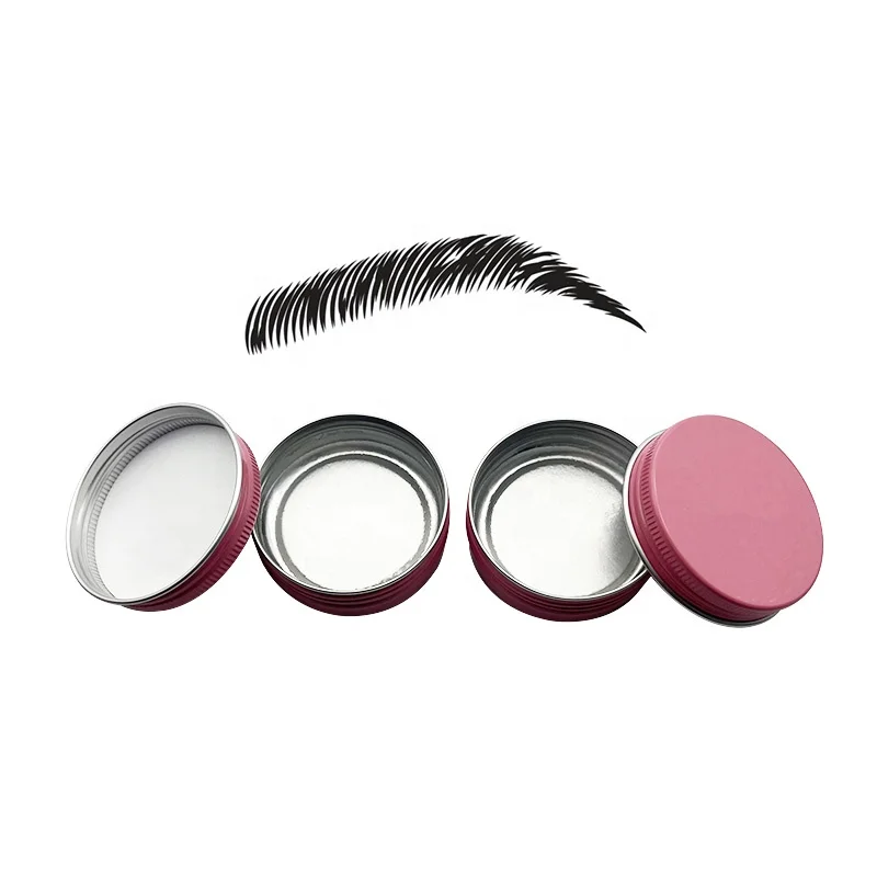 Private Label Long-Lasting Waterproof Clear Brow Gel Vegan Tinted Eyebrow Wax Styling Cream Mineral Makeup Long-Lasting