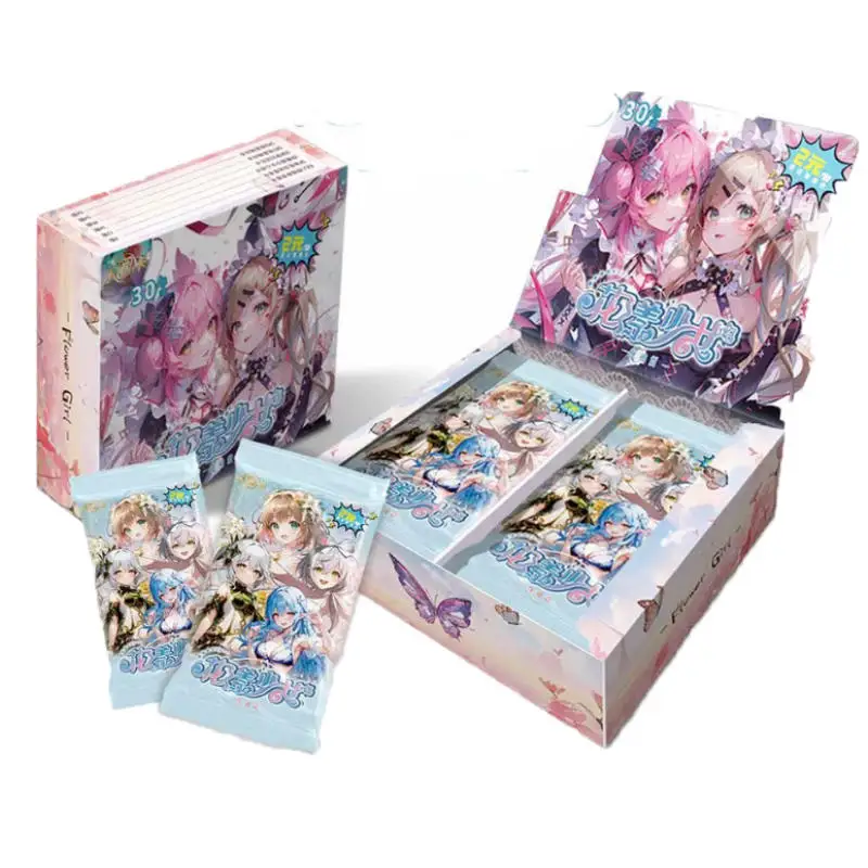 google japanese 48 box Wholesale exotic dancer goddess story game Small circle card Huayang girl party amine play Cards