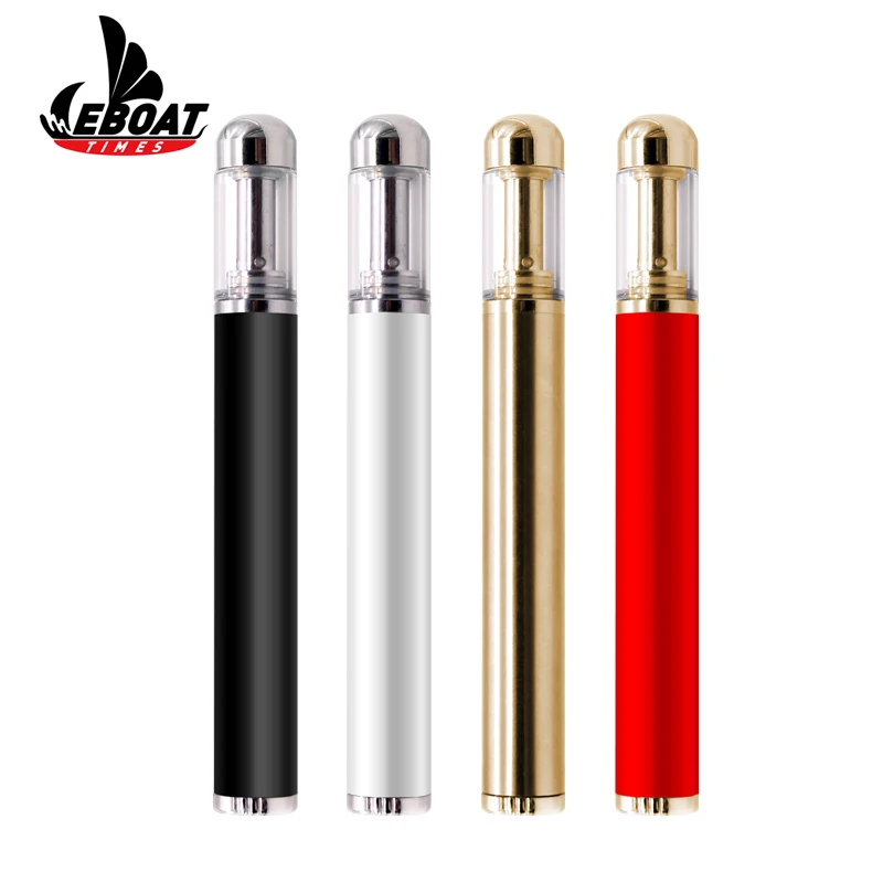 Eboat Times O5 EMPTY 1.0ml glass ceramic cartridge usb rechargeable disposable vape pen for cbd thick oil