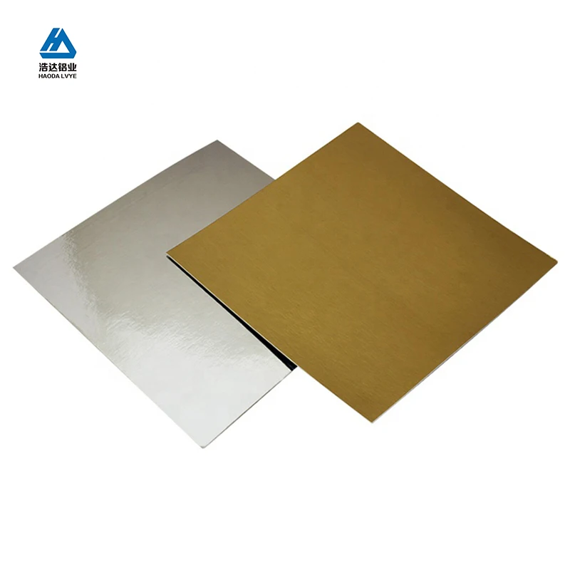 Painted color anodized aluminum sheet/plate 5mm mirror surface 3003 3015