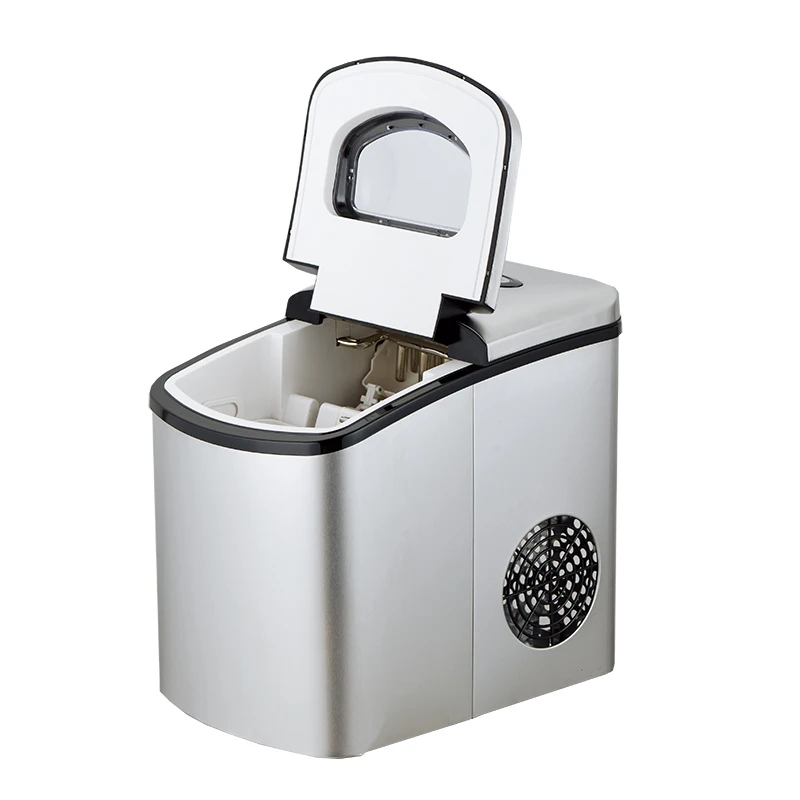 CE/GS Mini Home Desktop Portable 12-15KGS/24Hrs 9Pcs Bullet Small Ice Maker for Household