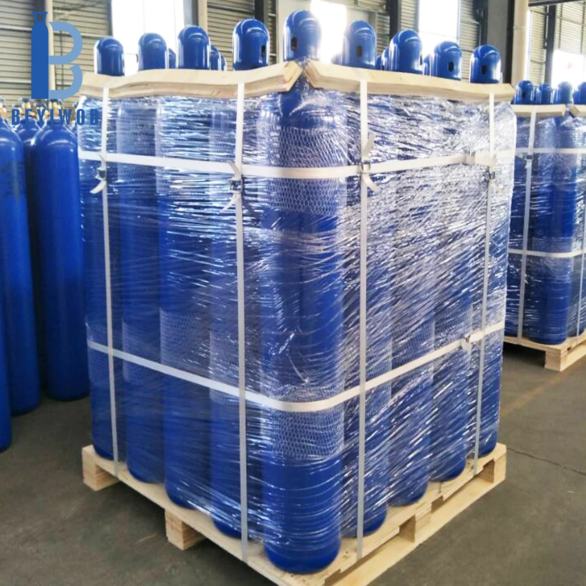 ISO9809 50L 200bar 300bar Vessel Seamless Steel Helium Gas Cylinder Tank for balloon