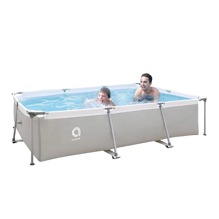 Jilong Avenli Inground 14ft Stainless Outdoor Plastic Metal Set Above Ground Steel Pro Structure Wall Swimming Large Frame