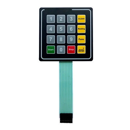 Best Quality Custom Harsh Environment Use Waterproof Membrane keypad
