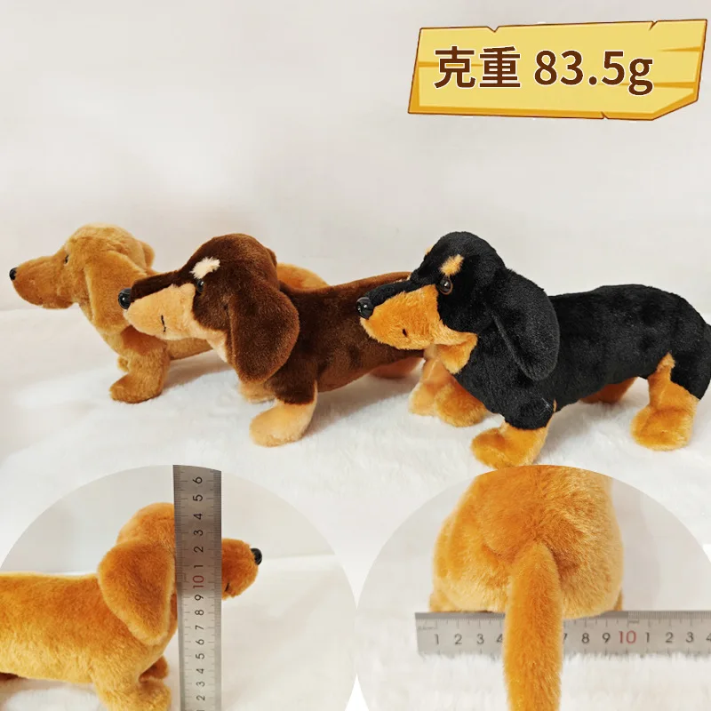Custom Plush Soft Animal Toys Dog Stuffed Dachshund Doll For Kid Gift  Puppy Plush Toyscute Dachshund Dog Plusies Cartoon Doll
