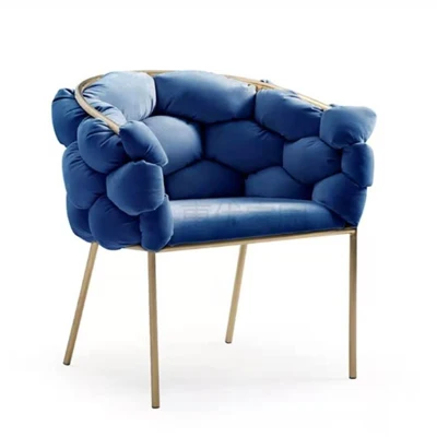 Customize Size Beauty Salon Studio Scratch Resistant Comfortable Aluminium Single Sofa Barber Makeup Chair