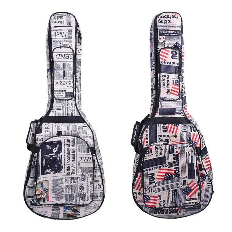 Заводская поставка, водонепроницаемая сумка для гитары Delux, Oem гитарный чехол для акустической классической бас-гитары, модный дизайн