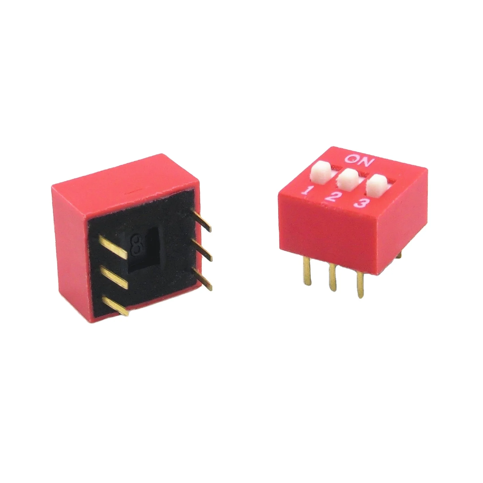 Dip-переключатель Черный Синий 2,54 мм красный 1/2/3/4/5/6/7/8/9/10/12 бит оригинальный Страна происхождения Gua Place