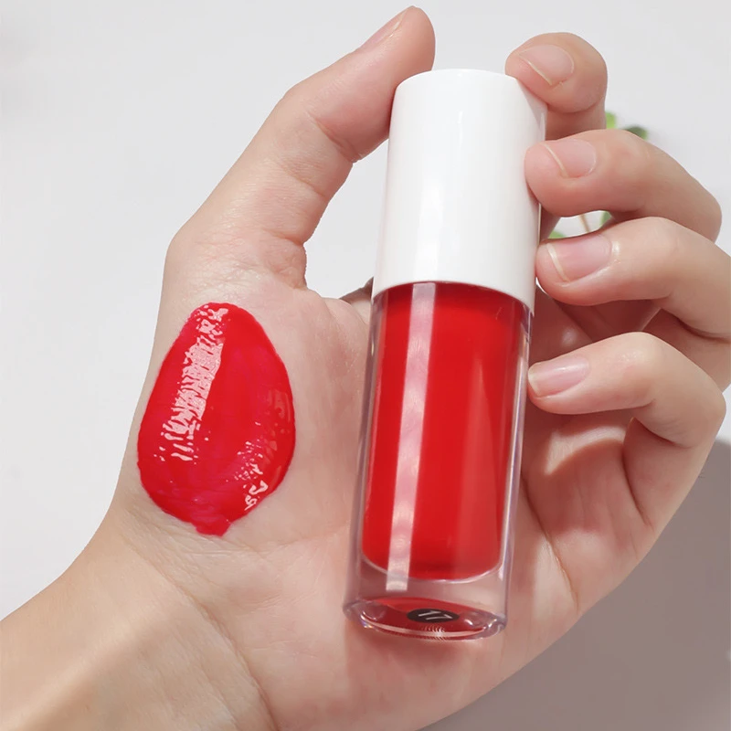 2021 new trend big wand brush  nude lip gloss private label  lipgloss