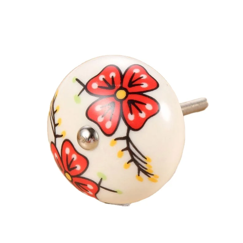 Modern Minimalist Colorful Ceramic Knobs Children Drawer Knobs Fish Shape Ceramic Handles With Great Price