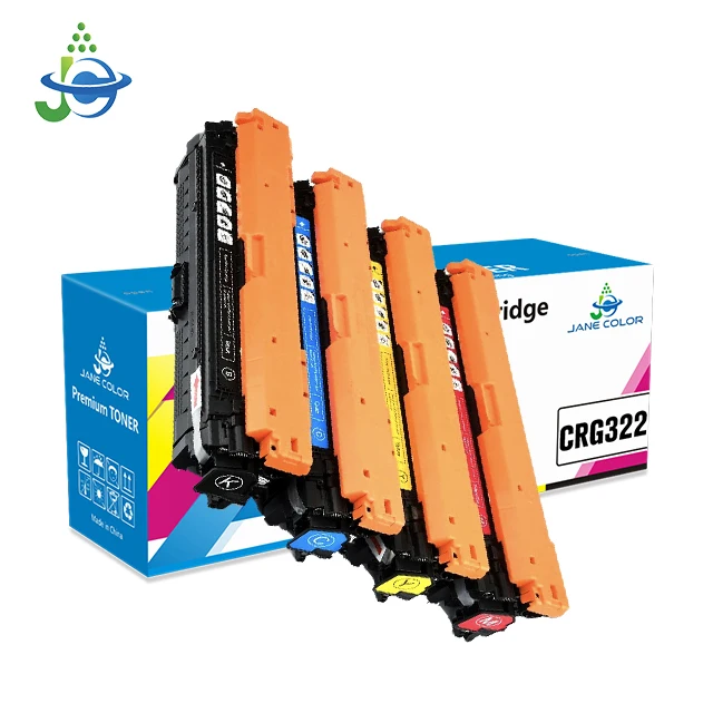 Jane Color Universal For HP Canon Toner CRG322 CRG-322 307A CMYK NEW Cartridge China Toner Supplier