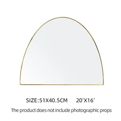 home decor wall mirror modern mirrors decor wall half moon shaped wall decorative mirror