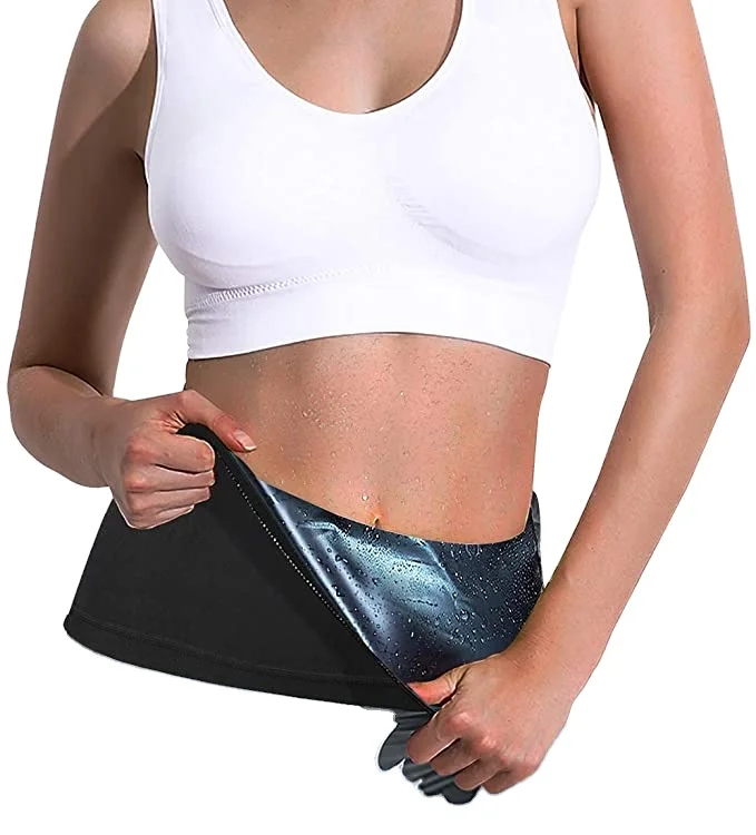 Waist Cincher Fitness Sweat Belt Hot Sweat Slimming Body Shaper Waist Trainer Sauna Belt Workout Thermal Waist Band for Women