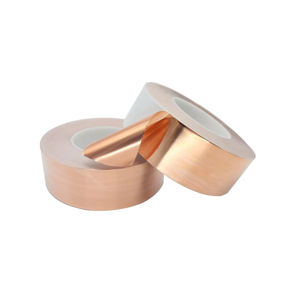 Good quality for copper foil tape for soldering EMI shielding copper foil adhesive tape