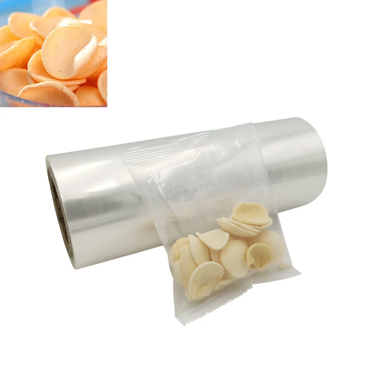 Factory supply PET / CPP laminated food grade plastic bag film roll for potato chips packaging