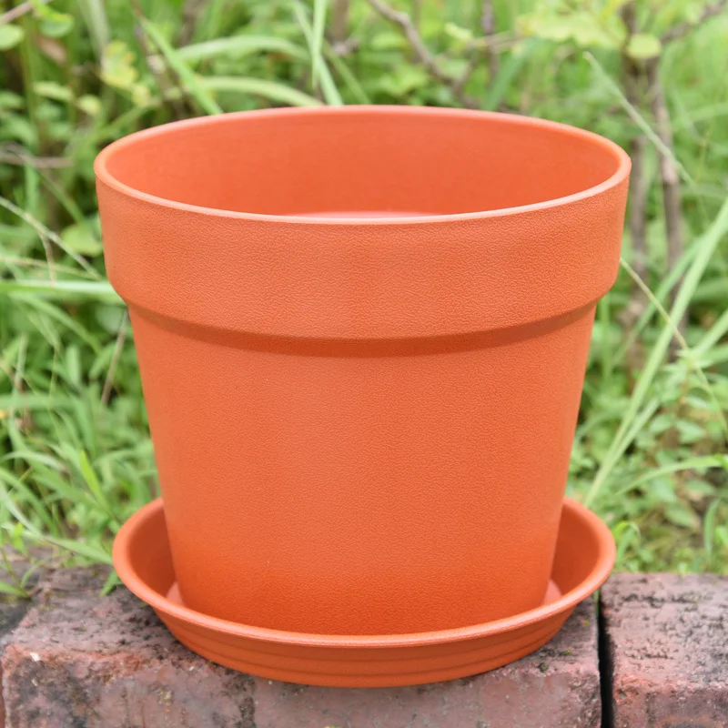 Chinese Hydroponics Plastic Pot Garden Round Plastic Pot plastic Bonsai Pot