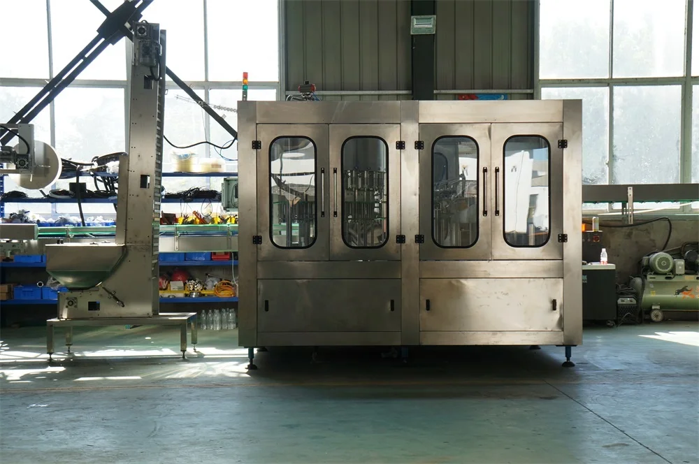 
Gas Water Soft Drink Redbull Bottle Filling Machine For Carbonated Beverage 