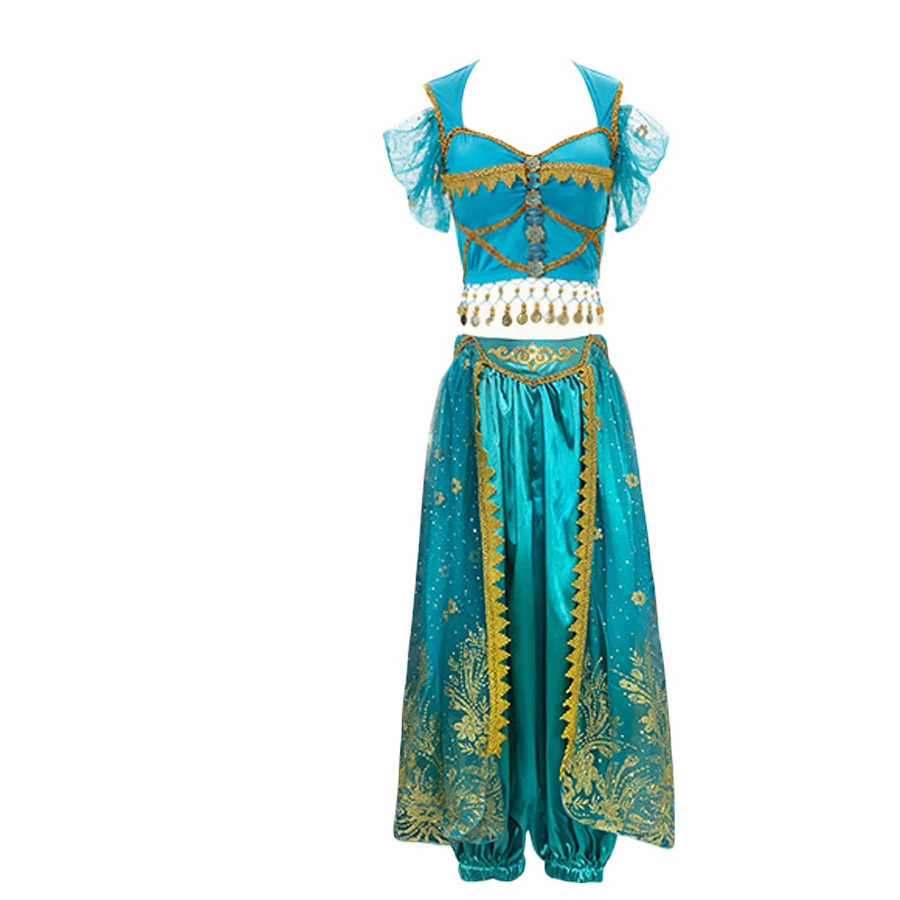 Принимаются отдельно приобретенные Детские Костюмы для ролевых игр на Хэллоуин аниме ТВ и фильмов принцесс Топ или брюки маленькой девочки