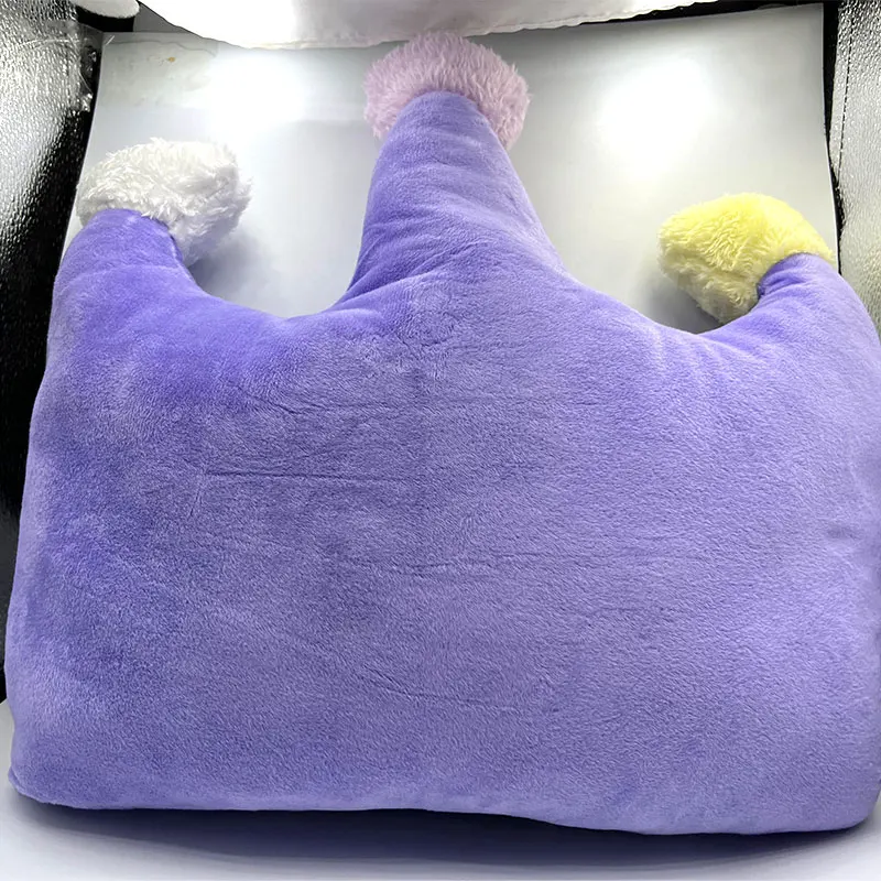 Cute Soft Colorful PO-CROWN Light Decorated Mat Pillow Speaker Prayer Rug Coran Prayer Toys Pillow For Kids