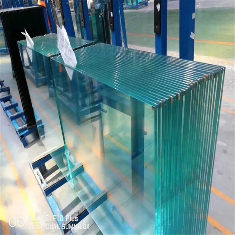 The customized tempered  laminated   clear glass factory is located in Shahe glass industry city, Hebei, China